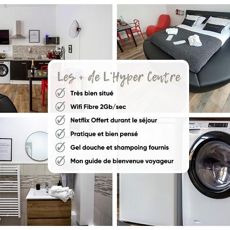 L'Hyper Centre - Netflix & Wifi - Literie Haut De Gamme - Check-In 24H24 - Goodmarning Châlons-en-Champagne Extérieur photo